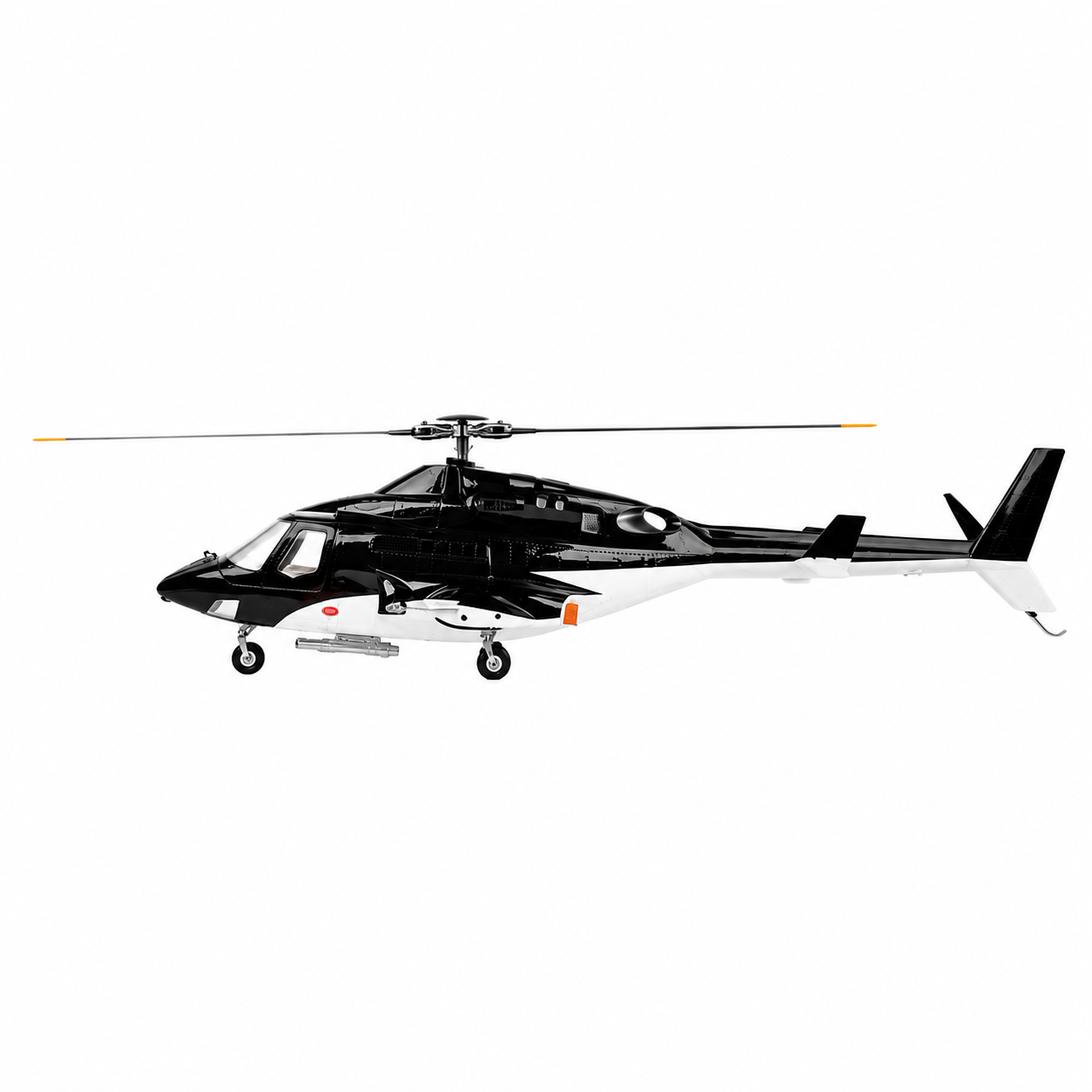 FLYWING Bell222 Airwolf 2.4G 6CH 470-Class RC Helicopter with with Retractable Landing Gear, GPS & ACE FC (RTF)
