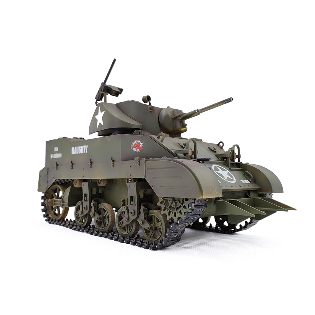 Coolbank RC US M5A1 Stauart Light Tank Model | RTRhobby Coolbank RC US M5A1 Stauart Light Tank Model | RTRhobby