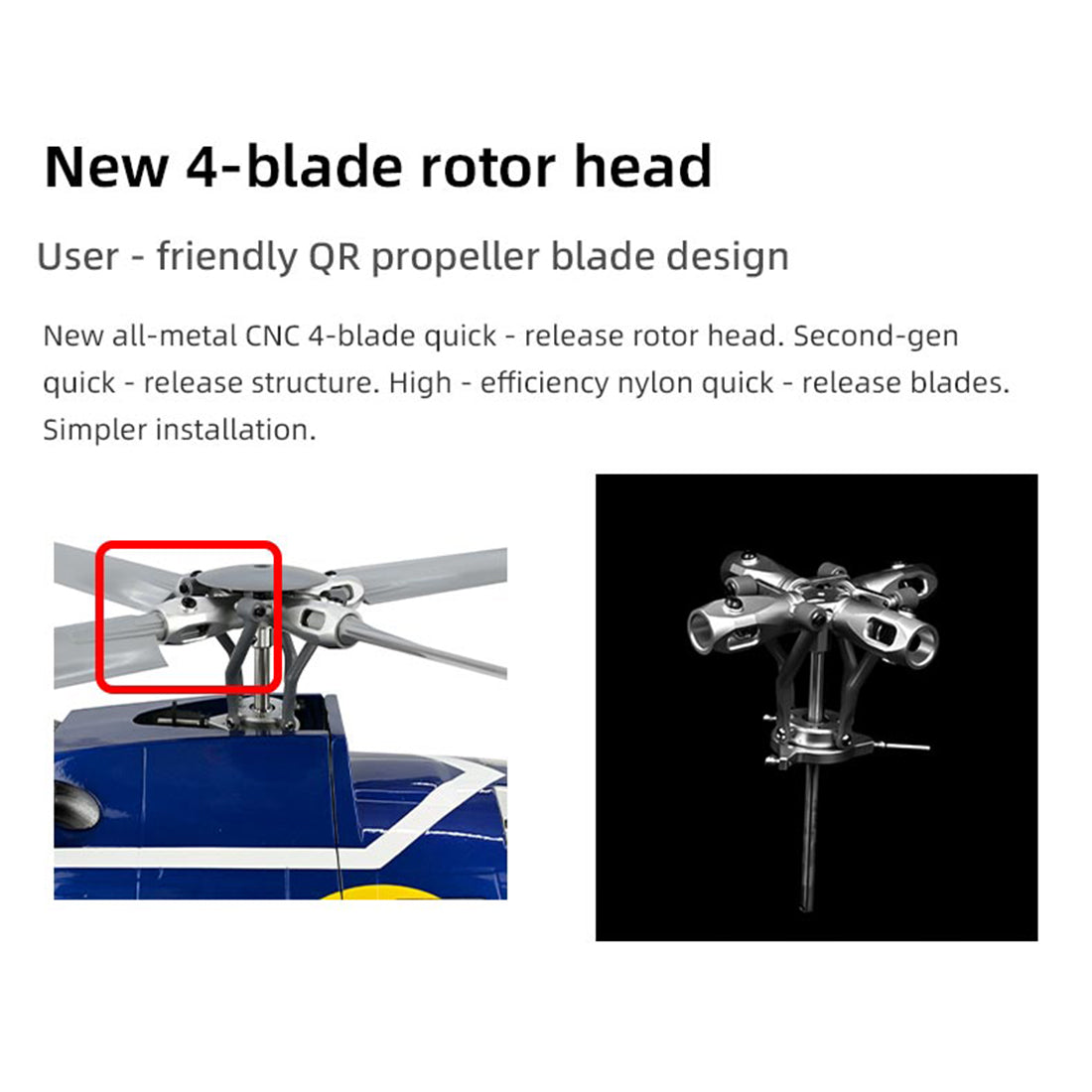 FLYWING BO105 470 Size 2.4G 6CH Military RC Helicopter With ACE Flight Controller, GPS and Adjustable Left/Right-Handed Controls