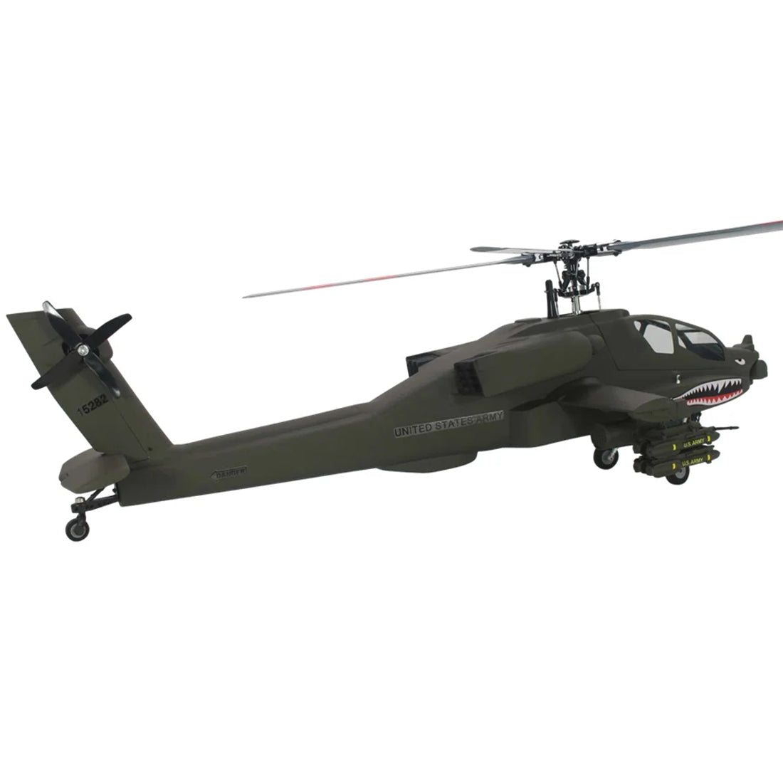 FL500 AH-64 Apache 500-Class Scale RC Helicopter with FLISHRC L7 Flight Controller & 4-Mode GPS Positioning (RTF)