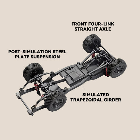 1/12 Scale RC Crawler Car 2.4G Full-proportional 4WD with Functional Crane, Liftable Hook & 2-Speed 1/12 Scale RC Crawler Car 2.4G Full-proportional 4WD with Functional Crane, Liftable Hook & 2-Speed