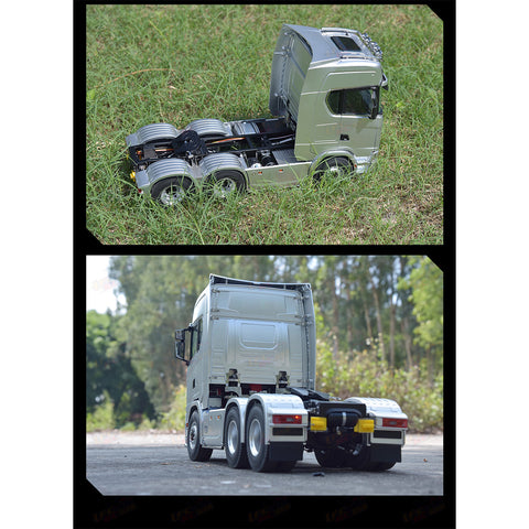 1/18 Scale 6x4 770S Heavy Duty Tractor Truck - RC Semi Trailer with Rear Wheel Drive, Adult Collectible Model 1/18 Scale 6x4 770S Heavy Duty Tractor Truck - RC Semi Trailer with Rear Wheel Drive, Adult Collectible Model