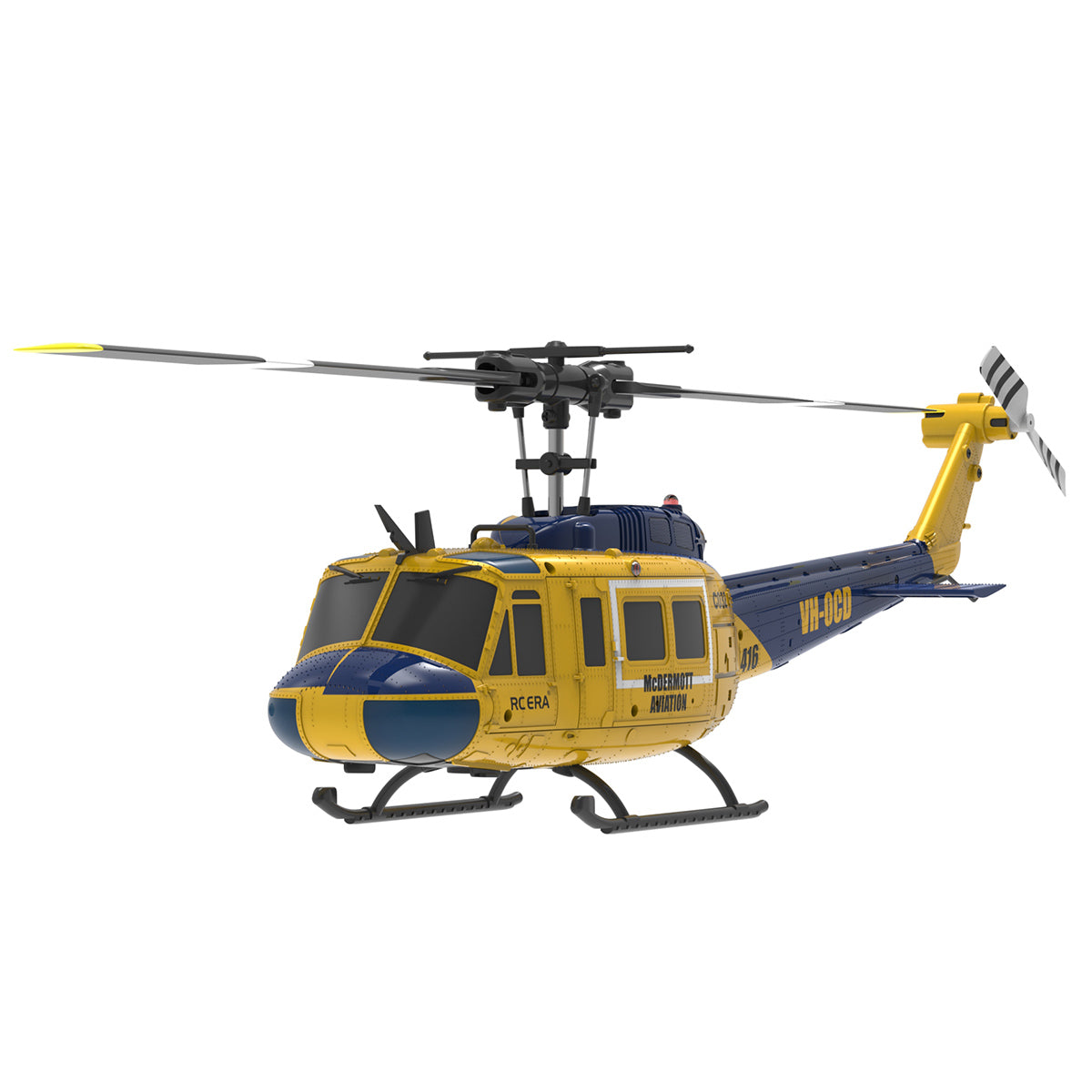 RC ERA C032 1/48 Scale UH-1 Huey 2.4G 6CH Flybarless RC Helicopter - RTF