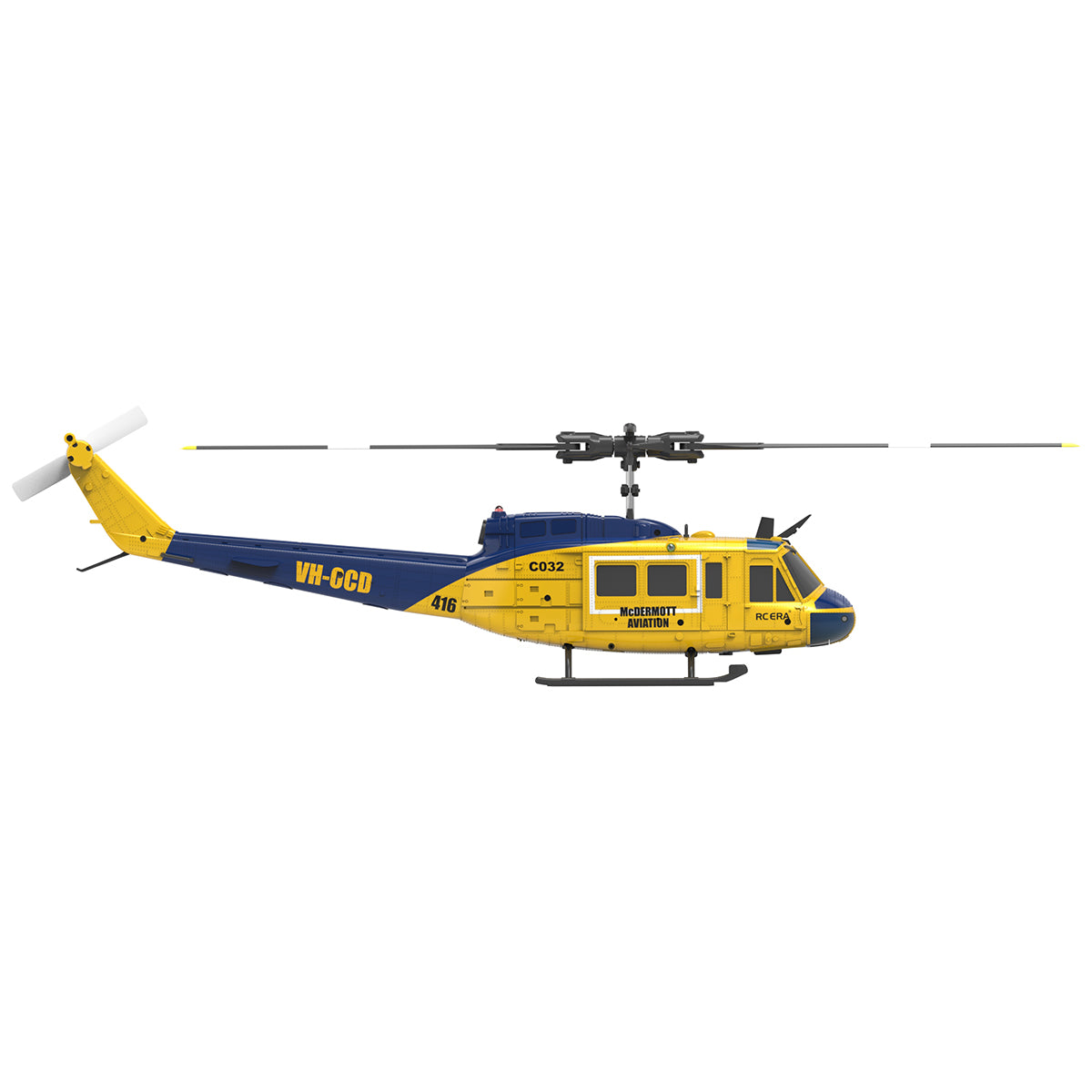 RC ERA C032 1/48 Scale UH-1 Huey 2.4G 6CH Flybarless RC Helicopter - RTF