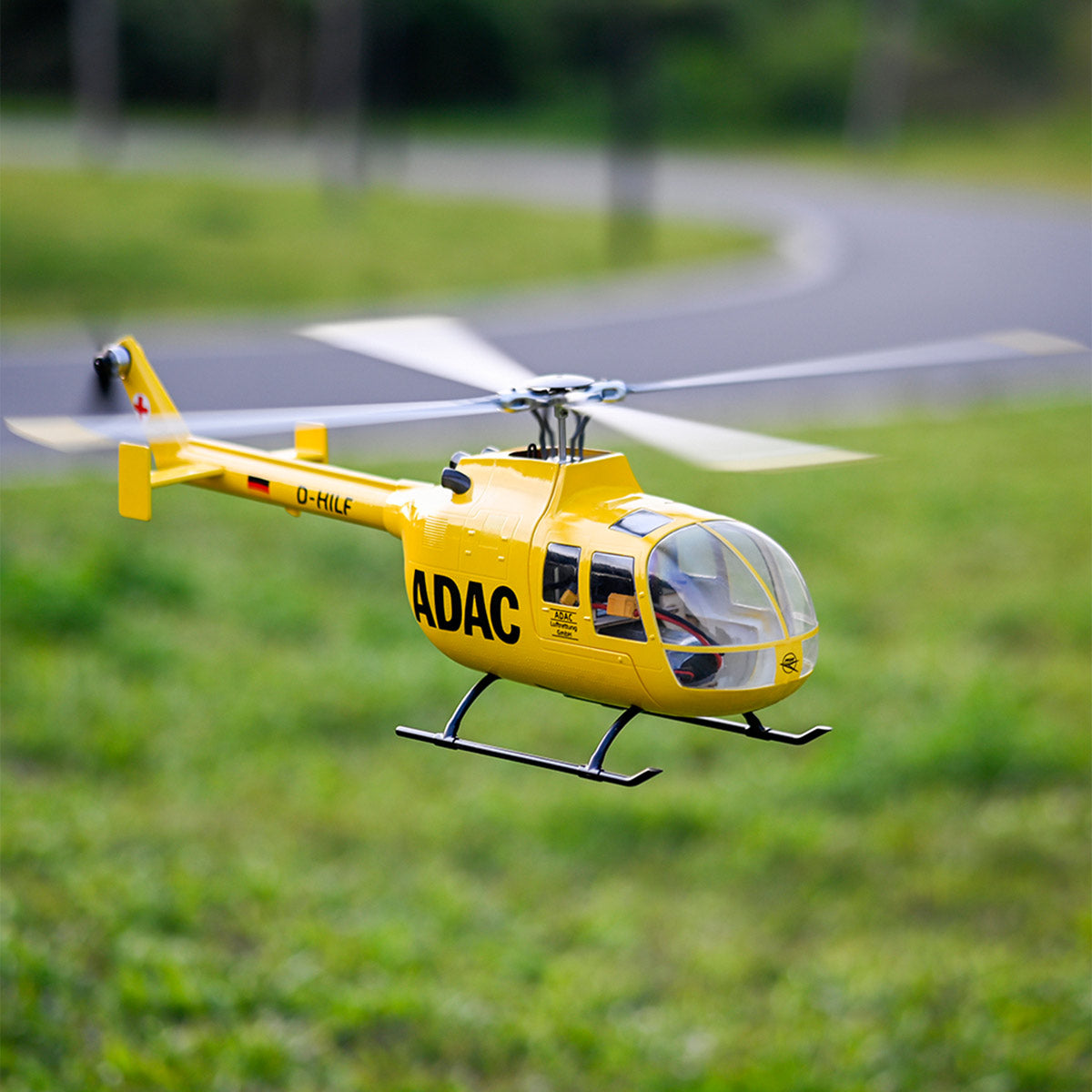 Flywing BO105 Military RC Helicopter With H1 ,GPS and Controls | RTRhobby