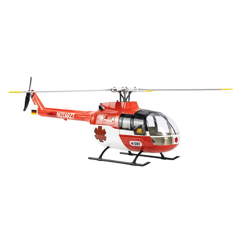 FLYWING BO105 470 Size 2.4G 6CH Military RC Helicopter With H1 Flight Controller, GPS and Adjustable Left/Right-Handed Controls  FLYWING BO105 470 Size 2.4G 6CH Military RC Helicopter With H1 Flight Controller, GPS and Adjustable Left/Right-Handed Controls