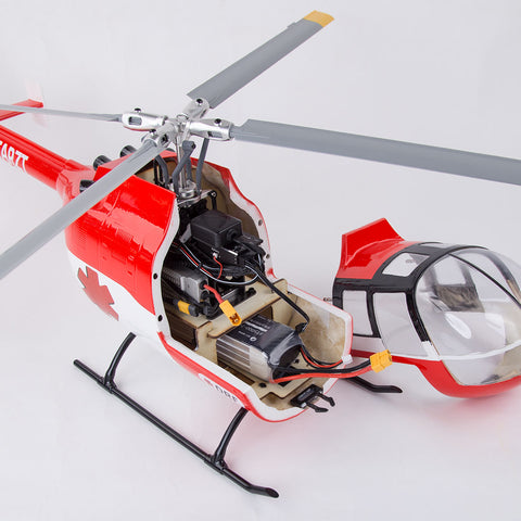 FLYWING BO105 470 Size 2.4G 6CH Military RC Helicopter With H1 Flight Controller, GPS and Adjustable Left/Right-Handed Controls  FLYWING BO105 470 Size 2.4G 6CH Military RC Helicopter With H1 Flight Controller, GPS and Adjustable Left/Right-Handed Controls