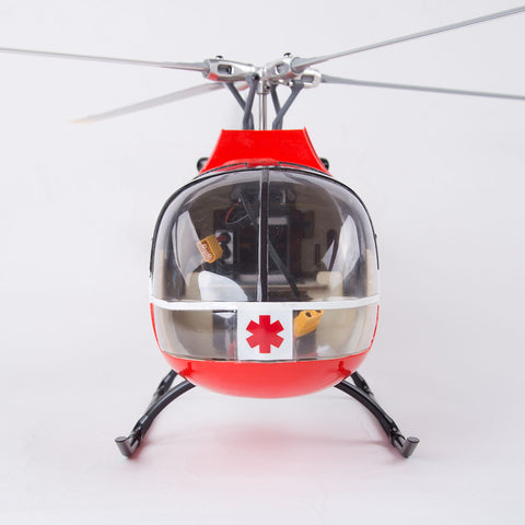 FLYWING BO105 470 Size 2.4G 6CH Military RC Helicopter With H1 Flight Controller, GPS and Adjustable Left/Right-Handed Controls  FLYWING BO105 470 Size 2.4G 6CH Military RC Helicopter With H1 Flight Controller, GPS and Adjustable Left/Right-Handed Controls