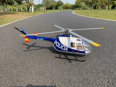 FLYWING BO105 470 Size 2.4G 6CH Military RC Helicopter With H1 Flight Controller, GPS and Adjustable Left/Right-Handed Controls  FLYWING BO105 470 Size 2.4G 6CH Military RC Helicopter With H1 Flight Controller, GPS and Adjustable Left/Right-Handed Controls