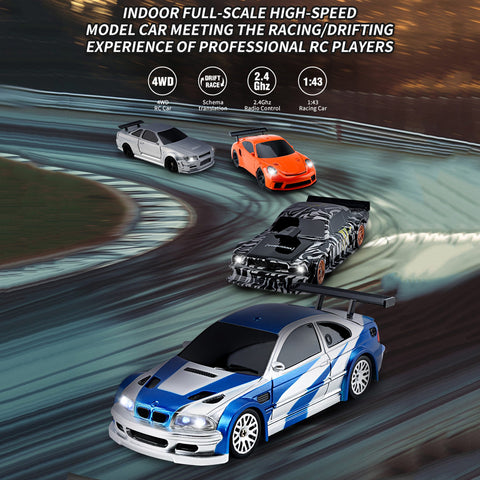 Full Proportional RC Electric Mini Drift RC Car with Lights | RTRhobby Full Proportional RC Electric Mini Drift RC Car with Lights | RTRhobby