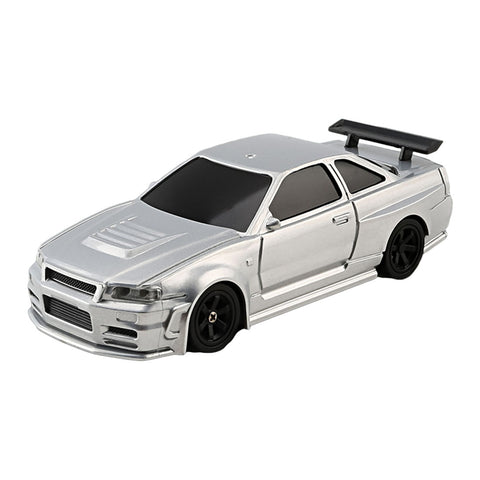 1/43 Scale 2.4G Full Proportional RC Electric Mini Racing Drift Car Model with Lights Kit  1/43 Scale 2.4G Full Proportional RC Electric Mini Racing Drift Car Model with Lights Kit