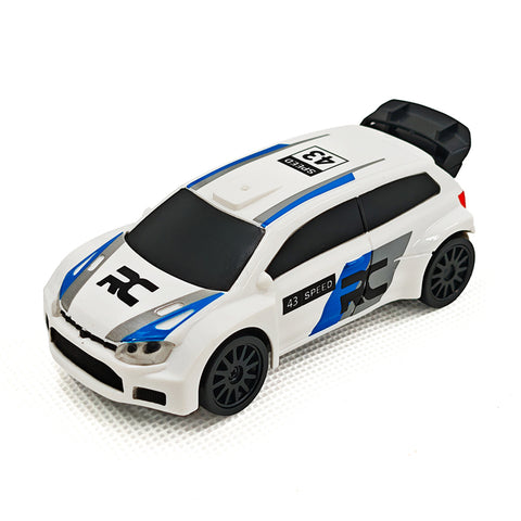 1/43 Scale 2.4G Full Proportional RC Electric Mini Racing Drift Car Model with Lights Kit  1/43 Scale 2.4G Full Proportional RC Electric Mini Racing Drift Car Model with Lights Kit