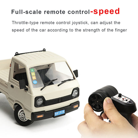 WPL D12mini 1/16 2.4Ghz RC Car Mini-truck Mini-van DIY Double Battery WPL D12mini 1/16 2.4Ghz RC Car Mini-truck Mini-van DIY Double Battery