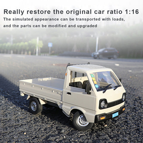 WPL D12mini 1/16 2.4Ghz RC Car Mini-truck Mini-van DIY Double Battery WPL D12mini 1/16 2.4Ghz RC Car Mini-truck Mini-van DIY Double Battery