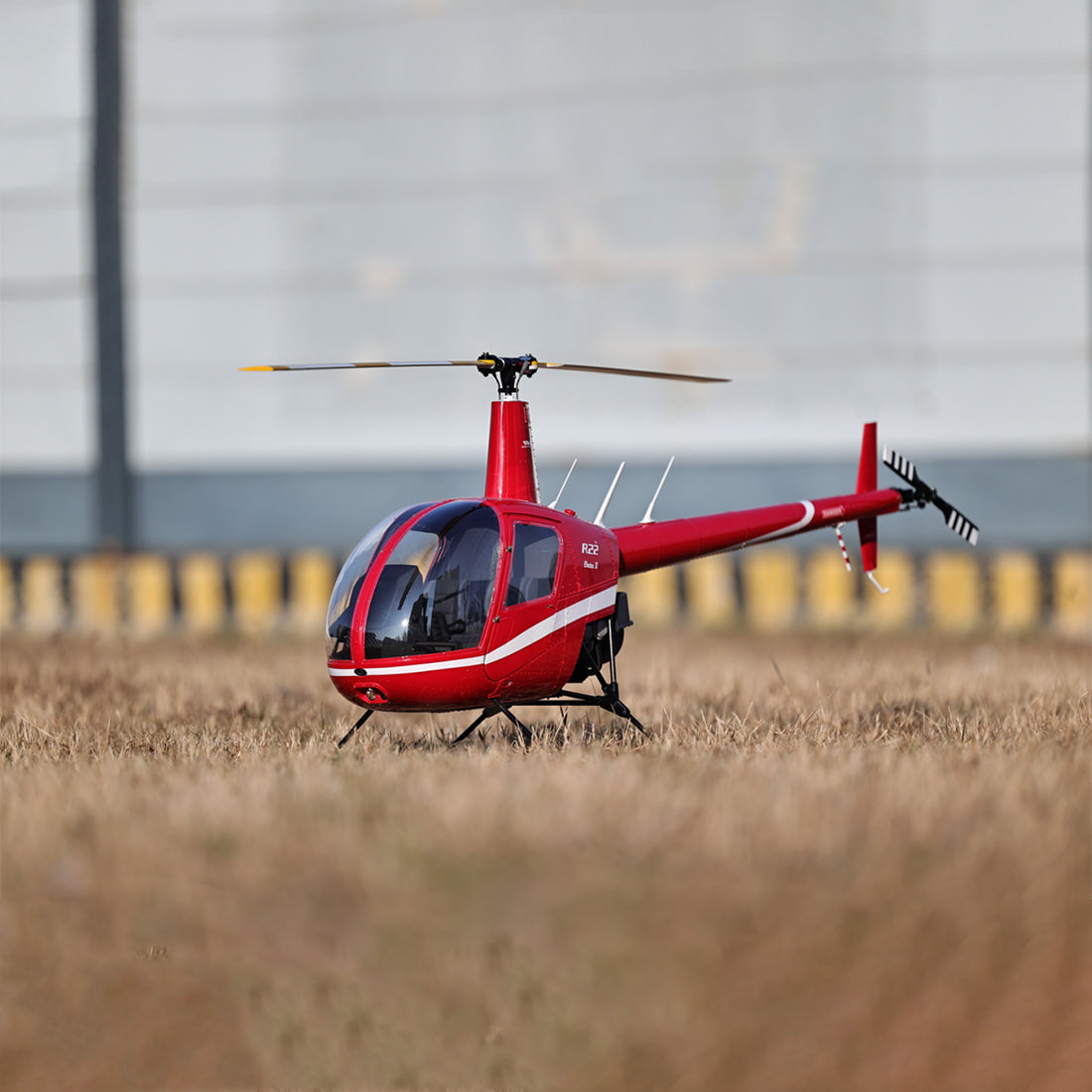 RVE R22 Robinson 1/4.5 Scale 700-Class RC Helicopter, 2.4GHz 6CH GPS Scale Model with H2 Flight Controller( RTF/KIT Version)