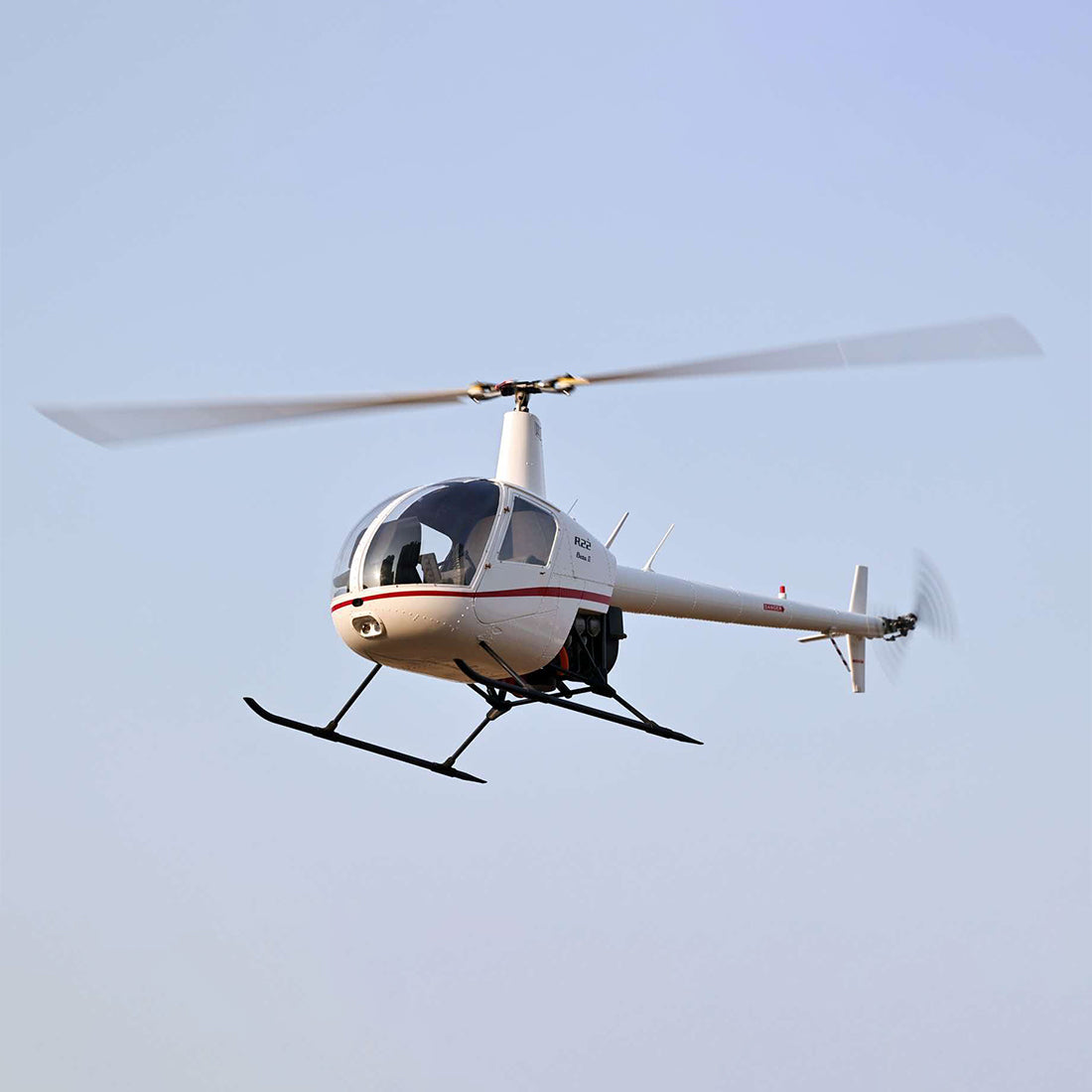 RVE R22 Robinson 1/4.5 Scale 700-Class RC Helicopter, 2.4GHz 6CH GPS Scale Model with H2 Flight Controller( RTF/KIT Version)