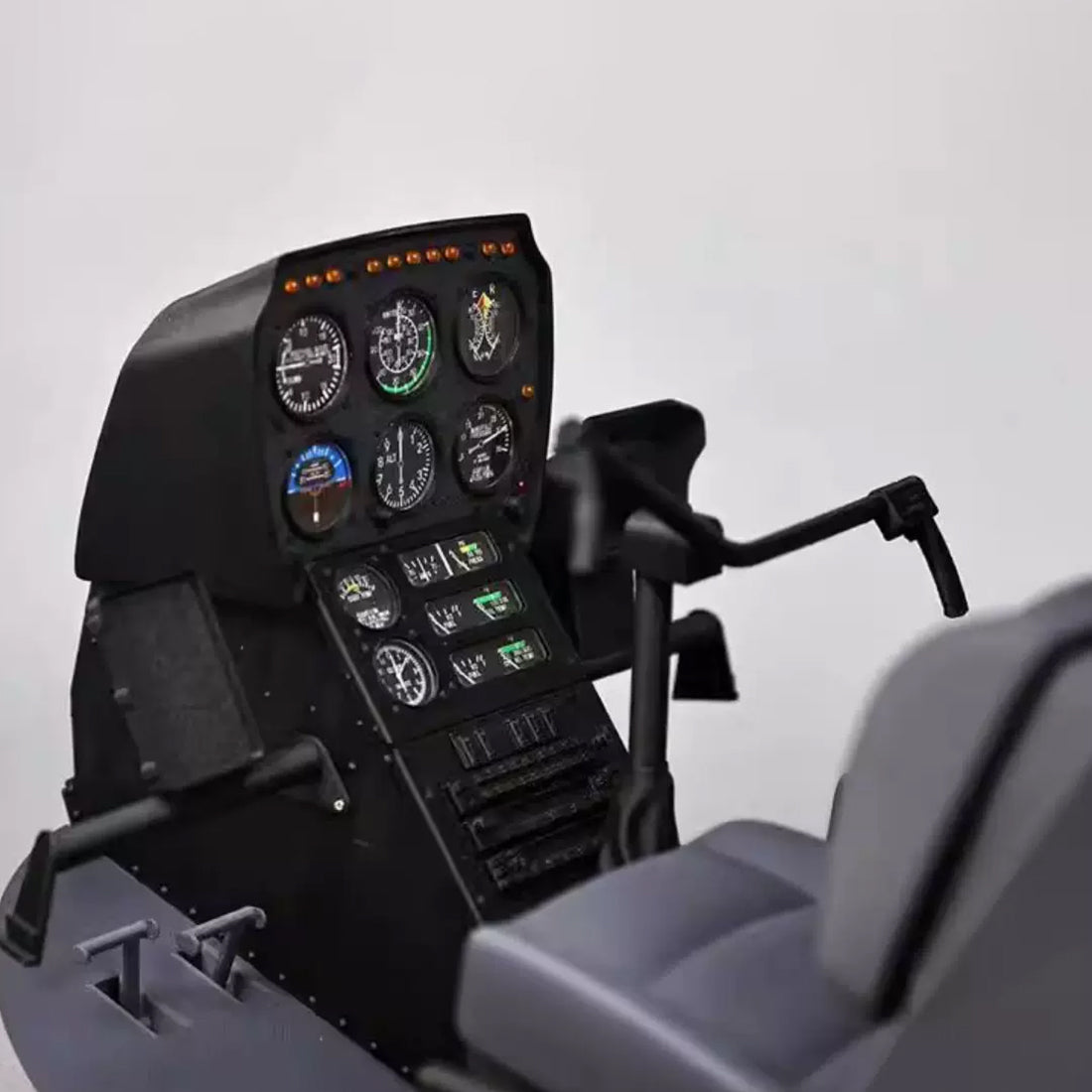 RVE R22 Robinson 1/4.5 Scale 700-Class RC Helicopter, 2.4GHz 6CH GPS Scale Model with H2 Flight Controller( RTF/KIT Version)