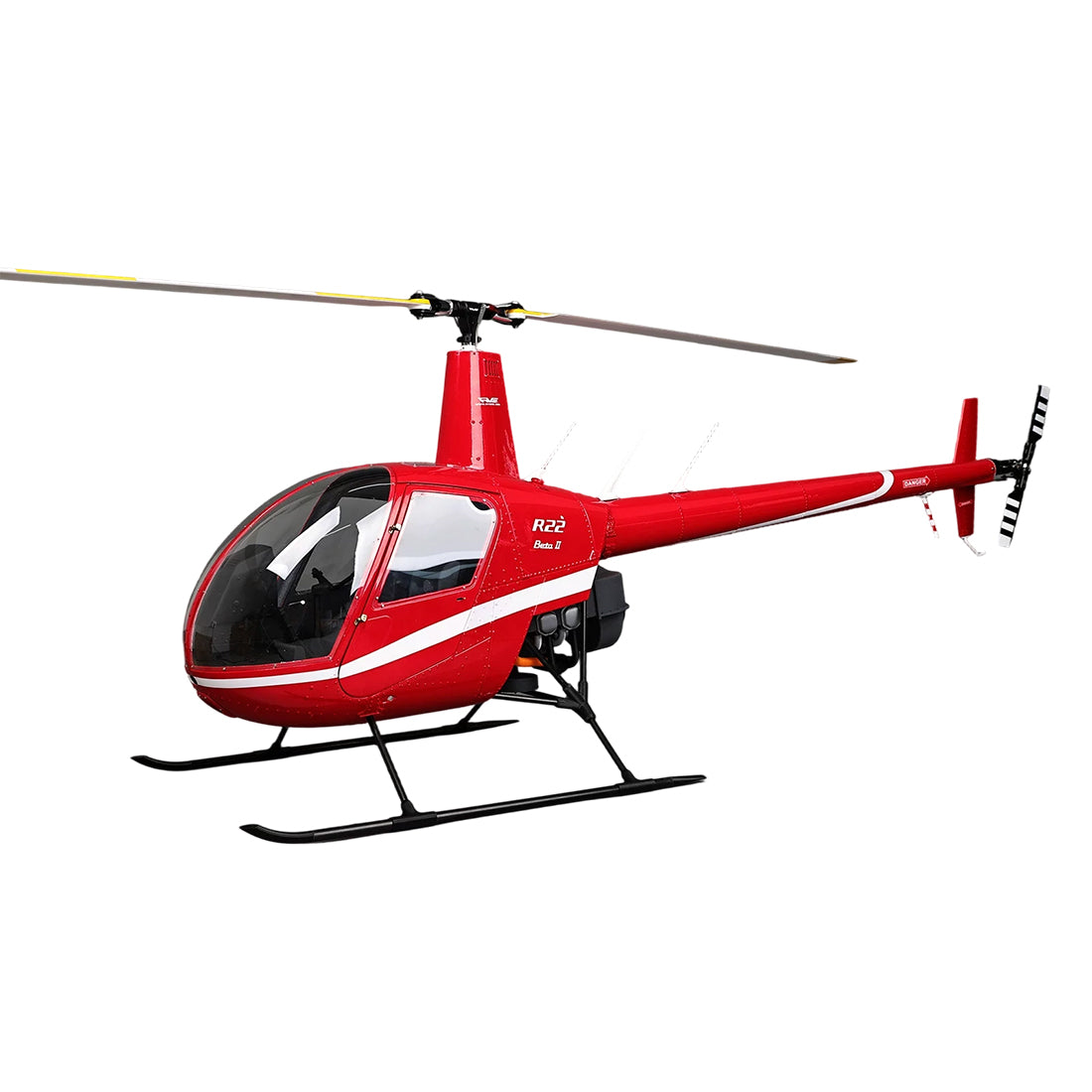 RVE R22 Robinson 1/4.5 Scale 700-Class RC Helicopter, 2.4GHz 6CH GPS Scale Model with H2 Flight Controller( RTF/KIT Version)