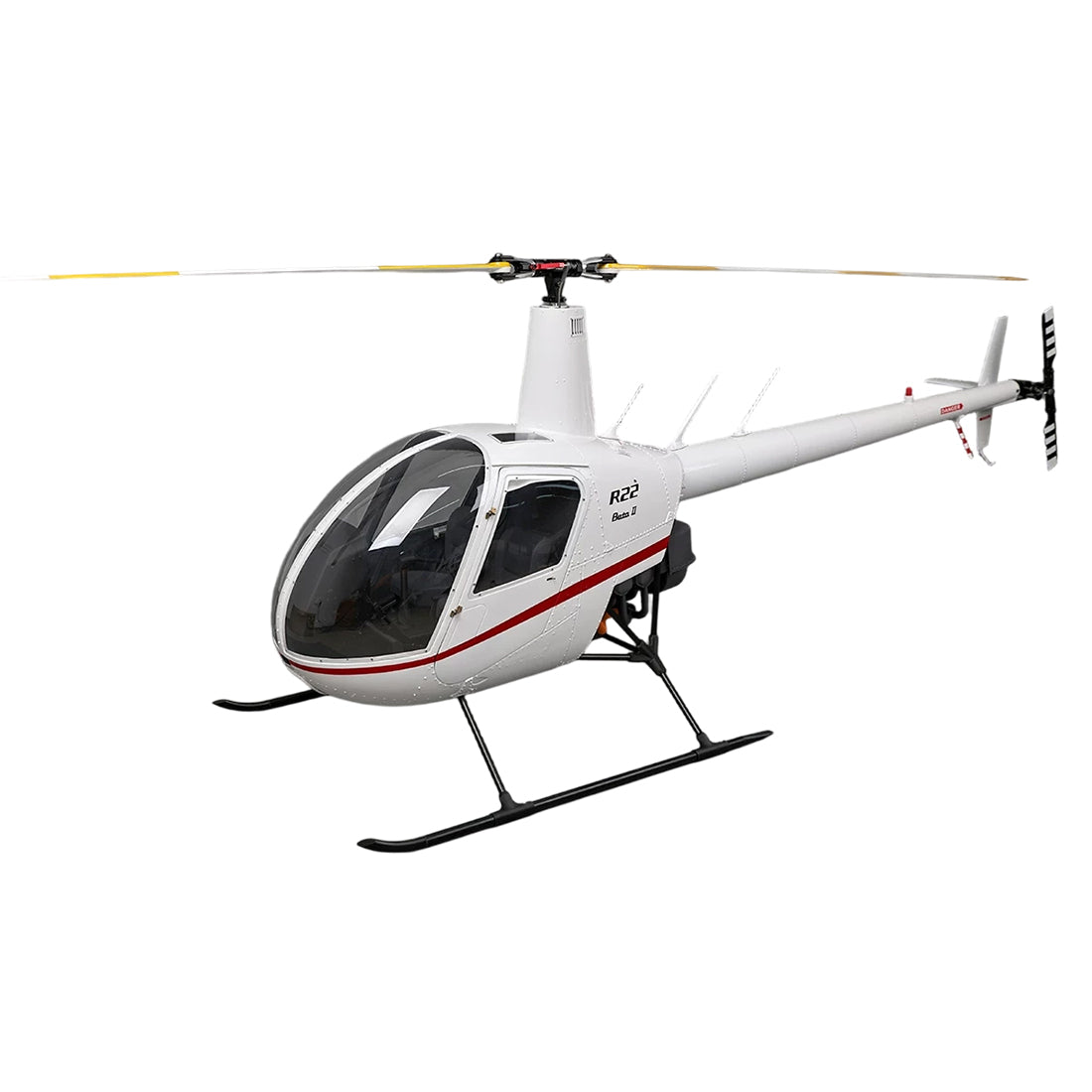 RVE R22 Robinson 1/4.5 Scale 700-Class RC Helicopter, 2.4GHz 6CH GPS Scale Model with H2 Flight Controller( RTF/KIT Version)