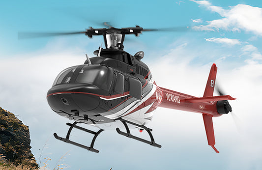 Soar the Skies with Style: YU XIANG F08 and F11-S AH64 RC Helicopters