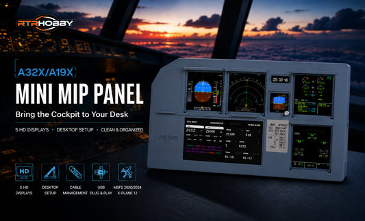 🚀 A32X/A19X Mini MIP: Bring the Cockpit to Your Desk
