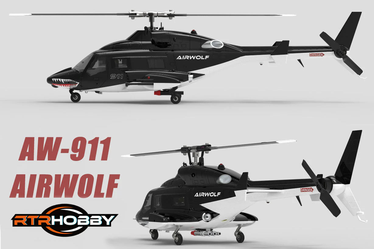 WOLFBUSH AW-911 Airwolf - A Game-Changer in the RC Helicopter World
