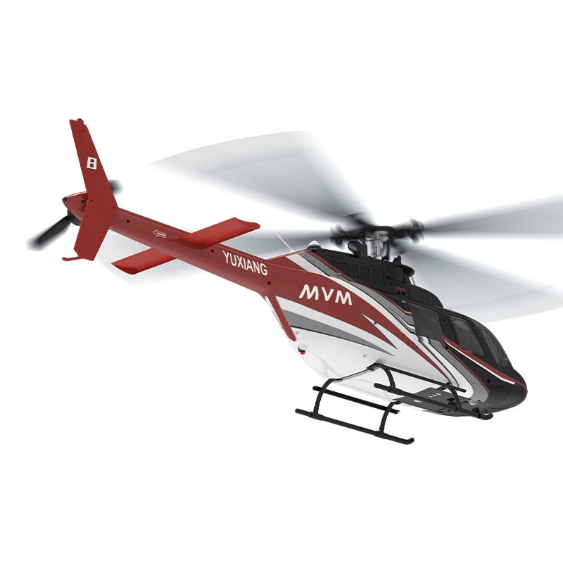 YU XIANG F08 Bell 206 brushless flybarless RC Helicopter | RTRhobby