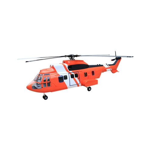 RTRHOBBY 700 Class EC225 2.4GHz 6-CH RC Helicopter with H1 PRO Flight Controller, GPS Positioning, Auto Hover, One-Key Return Mode2 (RTF Version)