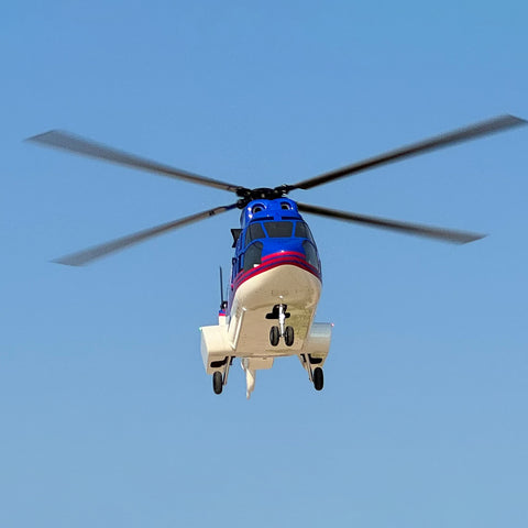 RTRHOBBY 700 Class EC225 2.4GHz 6-CH RC Helicopter with H1 PRO Flight Controller, GPS Positioning, Auto Hover, One-Key Return Mode2 (RTF Version)