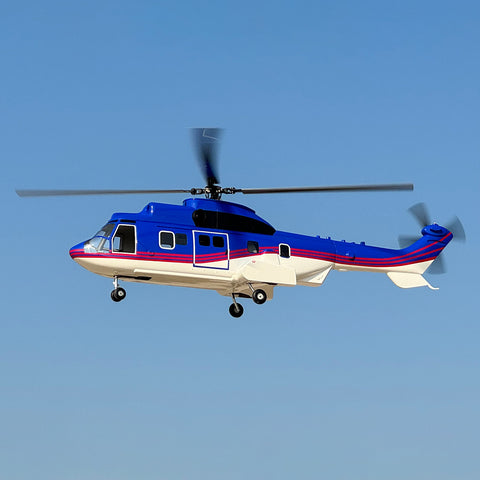 RTRHOBBY 700 Class EC225 2.4GHz 6-CH RC Helicopter with H1 PRO Flight Controller, GPS Positioning, Auto Hover, One-Key Return Mode2 (RTF Version)
