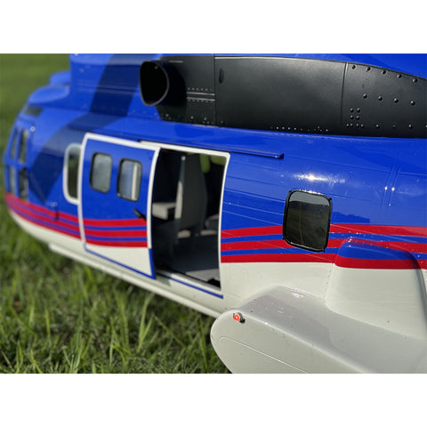RTRHOBBY 700 Class EC225 2.4GHz 6-CH RC Helicopter with H1 PRO Flight Controller, GPS Positioning, Auto Hover, One-Key Return Mode2 (RTF Version)