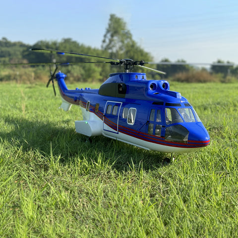 RTRHOBBY 700 Class EC225 2.4GHz 6-CH RC Helicopter with H1 PRO Flight Controller, GPS Positioning, Auto Hover, One-Key Return Mode2 (RTF Version)