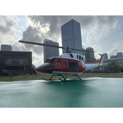 FL500 UH-1N Twin Huey 500-Class 2.4G 6CH Scale RC Helicopter with L7 Flight Controller & 4-Mode Positioning GPS ((RTF Version)
