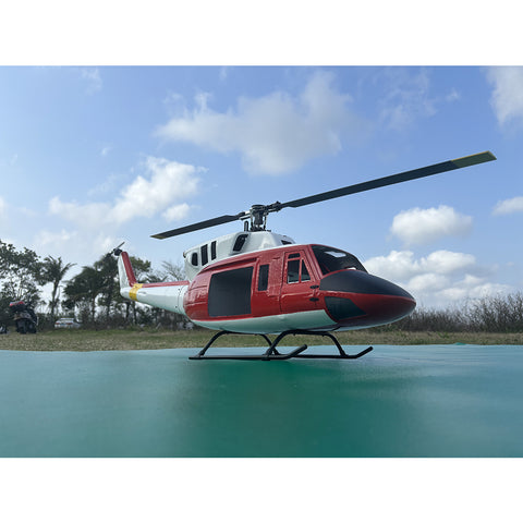 FL500 UH-1N Twin Huey 500-Class 2.4G 6CH Scale RC Helicopter with L7 Flight Controller & 4-Mode Positioning GPS ((RTF Version)