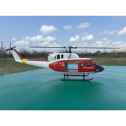 FL500 UH-1N Twin Huey 500-Class 2.4G 6CH Scale RC Helicopter with L7 Flight Controller & 4-Mode Positioning GPS ((RTF Version)