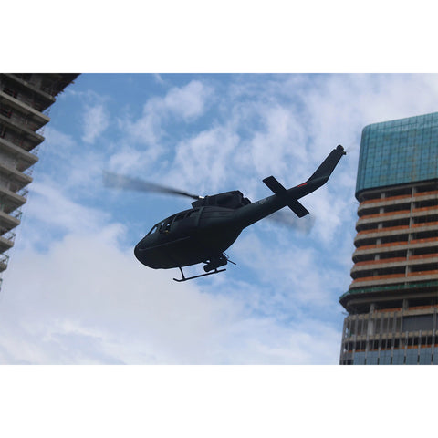 FL500 UH-1N Twin Huey 500-Class 2.4G 6CH Scale RC Helicopter with L7 Flight Controller & 4-Mode Positioning GPS ((RTF Version)