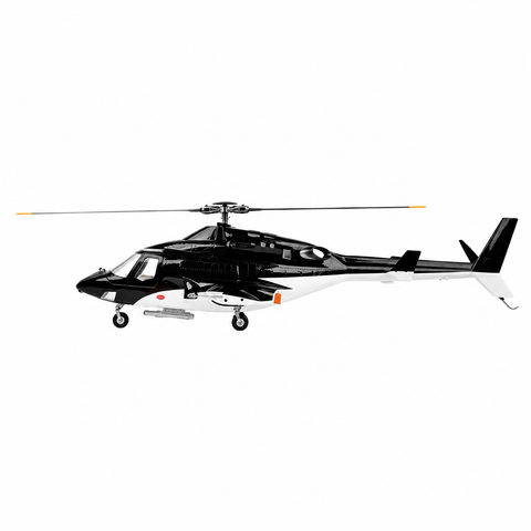 FLYWING Bell222 Airwolf 2.4G 6CH 470-Class RC Helicopter with with Retractable Landing Gear, GPS & ACE FC (RTF)