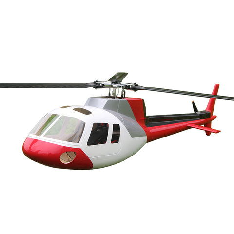 FL500 AS350 500-Class 2.4G 6CH Scale RC Helicopter Model with FLISHRC L7 Flight Controller and 4-Mode Positioning GPS (RTF Version)