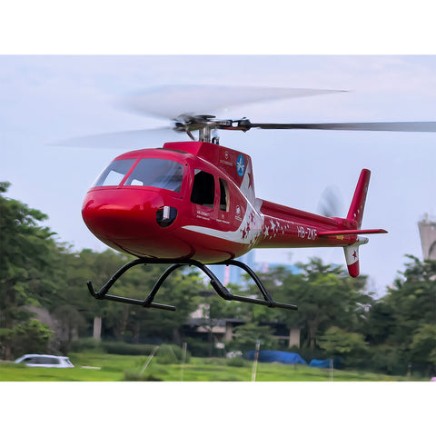 FL500 AS350 500-Class 2.4G 6CH Scale RC Helicopter Model with FLISHRC L7 Flight Controller and 4-Mode Positioning GPS (RTF Version)