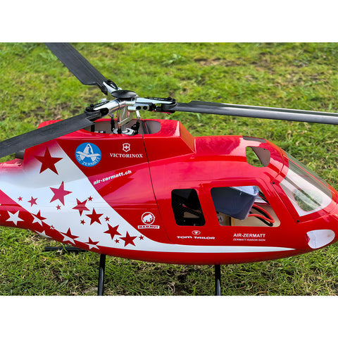FL500 AS350 500-Class 2.4G 6CH Scale RC Helicopter Model with FLISHRC L7 Flight Controller and 4-Mode Positioning GPS (RTF Version)