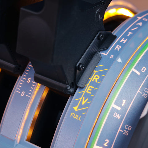 D107 A32X A31X A19X Motorized Throttle-Quadrant for Flight Sim - Backlit, Full Range Motion, Compatible with MSFS2020/2024, X-Plane, Fenix, FBW, toliss - Windows Home Cockpit Panel