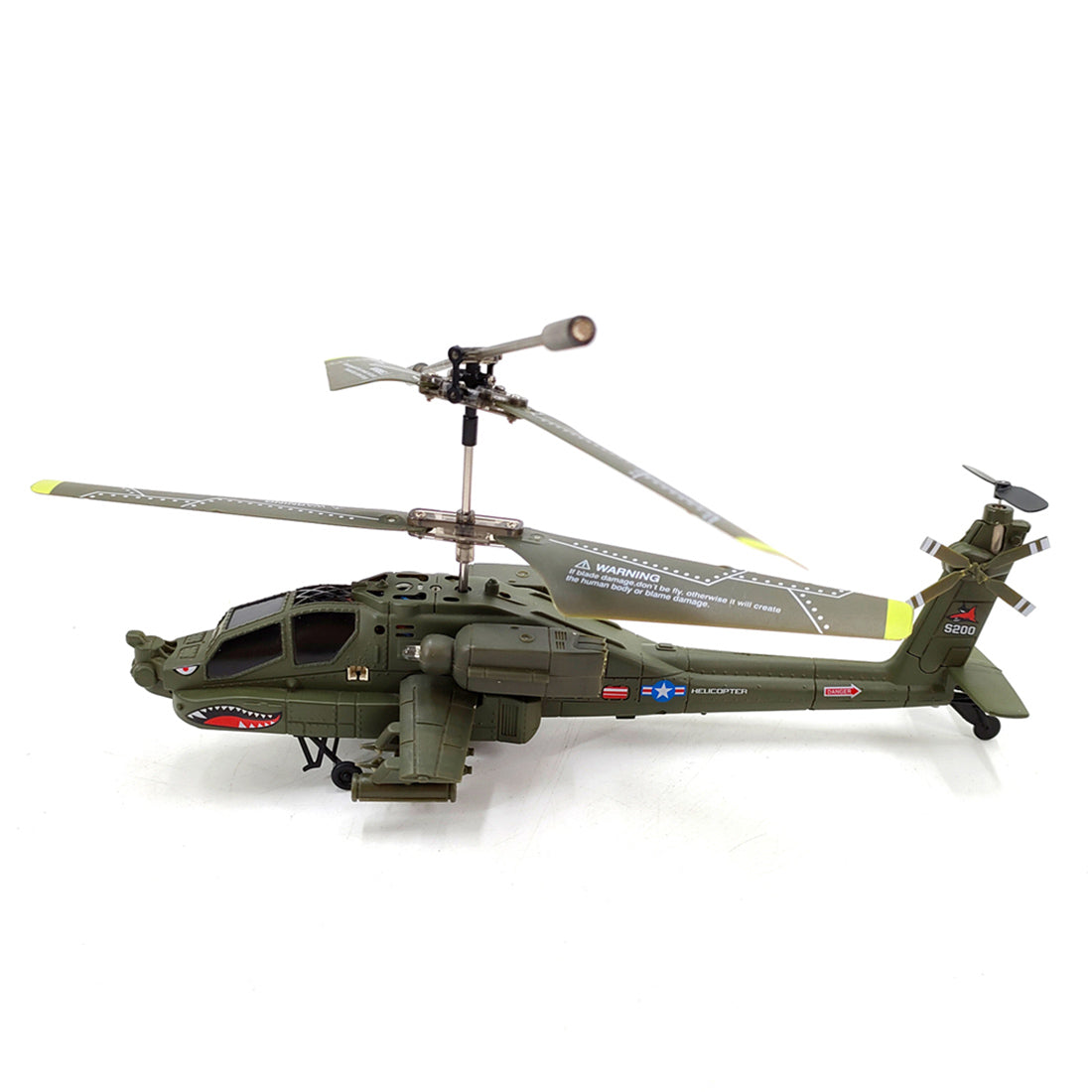 SYMA S109H Apache Helicopter RC Dual-Prop Gyro Stabilized Airplane Model | RTRhobby