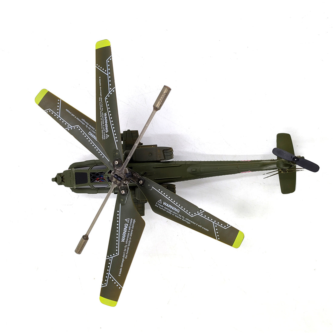 SYMA S109H Apache Helicopter RC Dual-Prop Gyro Stabilized Airplane Model | RTRhobby