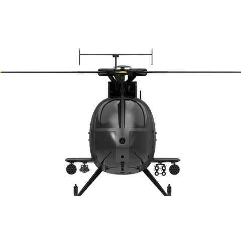 YU XIANG F119S MD500 1/16 Scale 250-Class 2.4G 9CH RC Little Bird Military Helicopter Model with Flybarless Rotor Head, 6G/3D Switchable Modes & Openable Cockpit