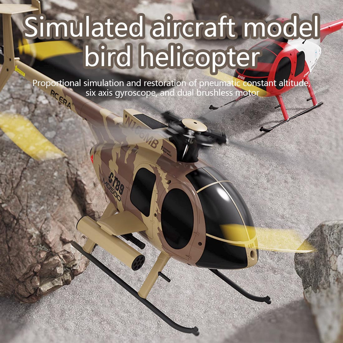 RCERA MD500 C189 1/28 2.4G 4CH RC Helicopter RTF | RTRhobby