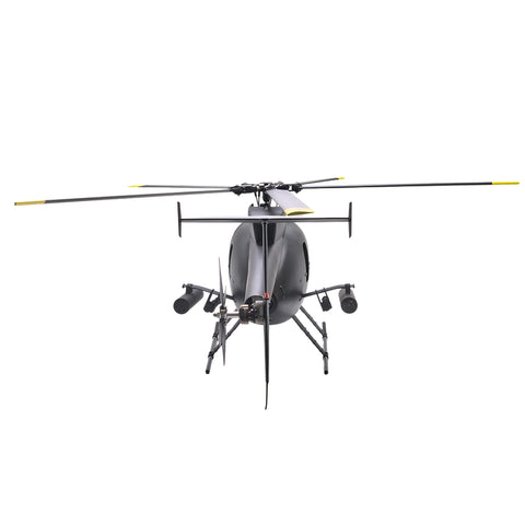 FL500 AH-6 500-Class 2.4G 6CH Scale RC Helicopter Model with FLISHRC L7 Flight Controller and 4-Mode Positioning GPS - RTF
