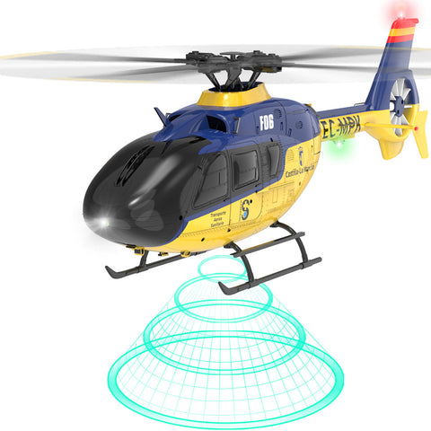 Yu Xiang 1/36 EC135 Fuselage Flybarless RC Helicopter RTF | RTRhobby