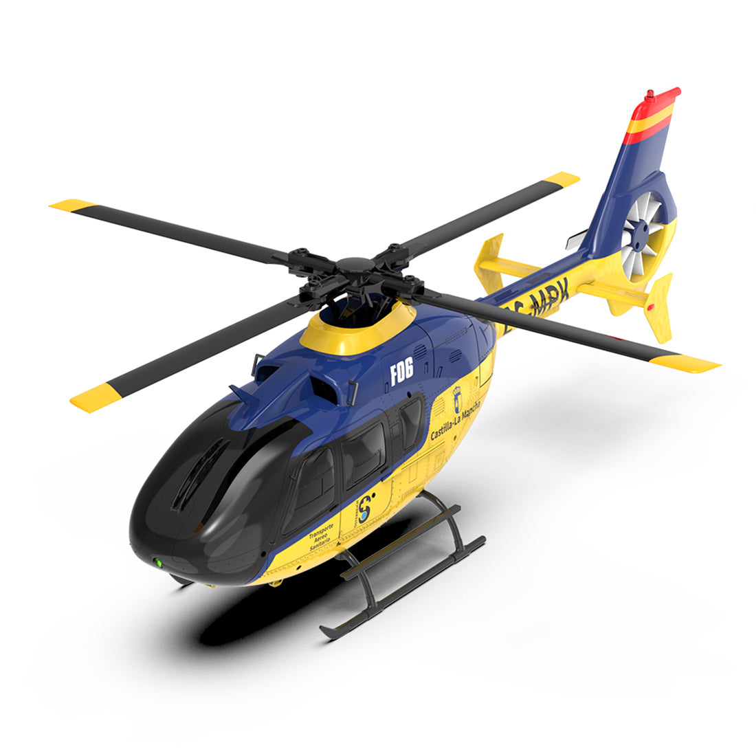 Yu Xiang 1/36 EC135 Fuselage Flybarless RC Helicopter RTF | RTRhobby