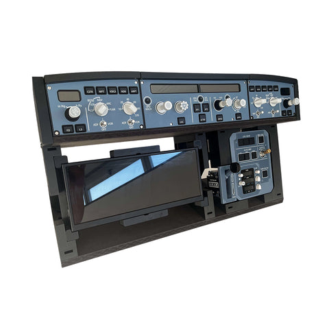 A320/A350 Cockpit Display Stand with HD Screen & Magnetic Mount