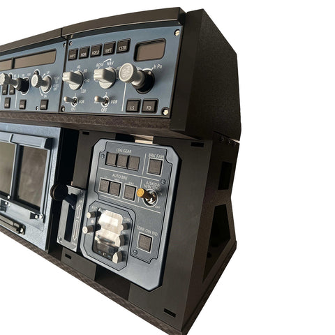 A320/A350 Cockpit Display Stand with HD Screen & Magnetic Mount